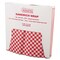 Bagcraft Grease-Resistant Paper Wrap/Liners, 12 x 12, Red Check, PK5000 P057700 - alternate 2